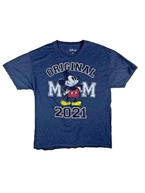 Disney Mickey Mouse Character Large Black Tshirt Artistic Drawing Style 2021